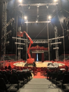 circo in Danimarca: struttura e gradinate