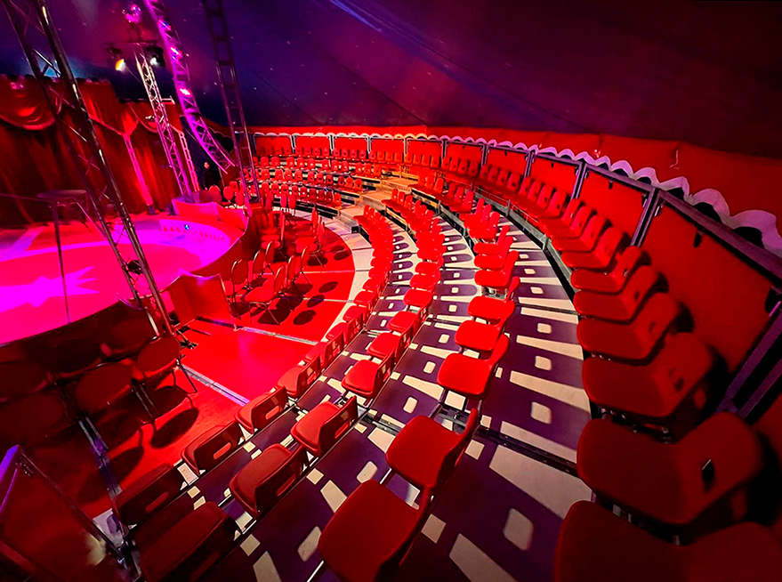 Quality, safety, and comfort for a German circus